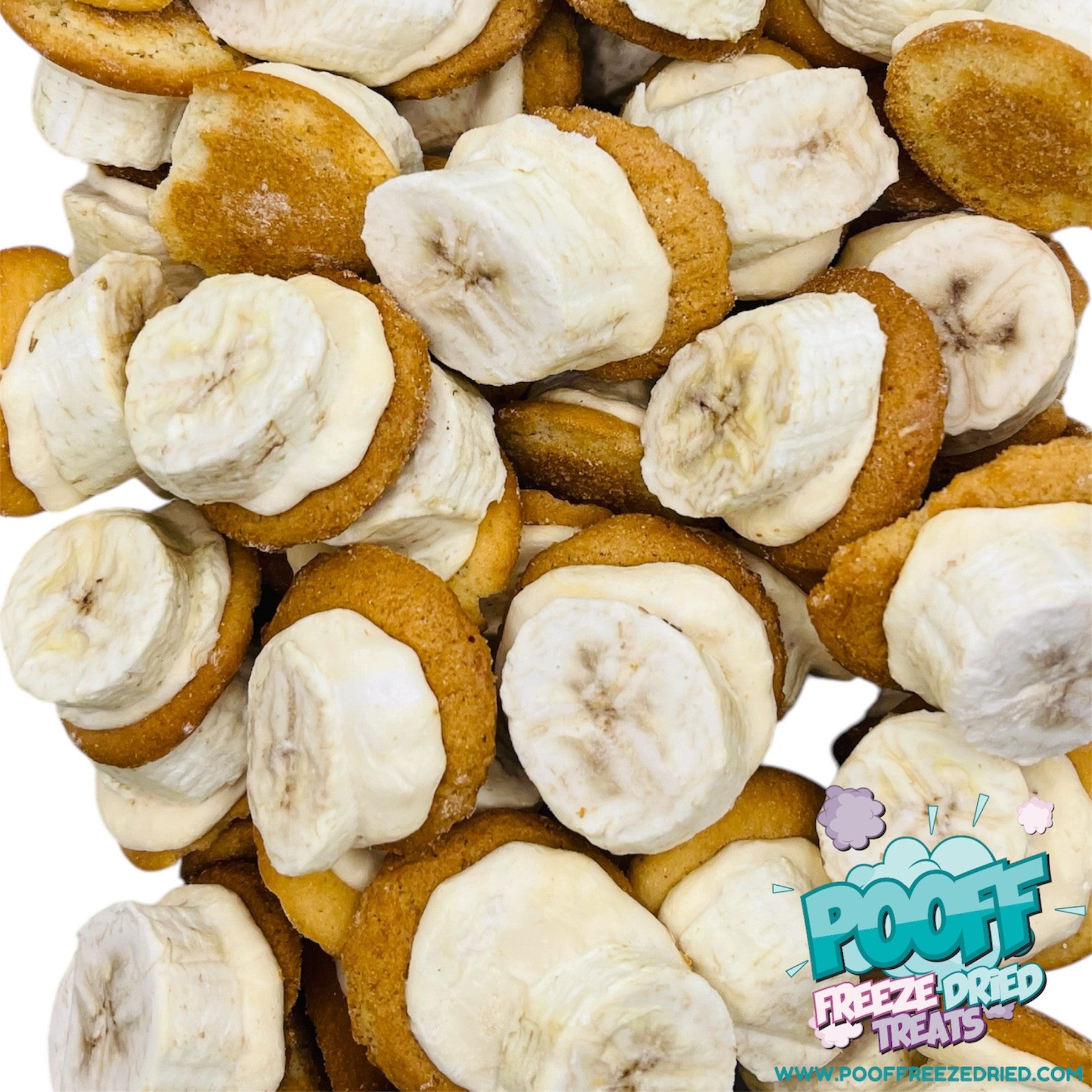 Banana Pudding Bites | Pooff Freeze Dried Treats